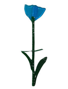 Single Stem Suncatcher - Blue