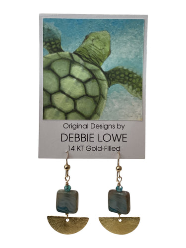 Half Moon Blues Earrings
