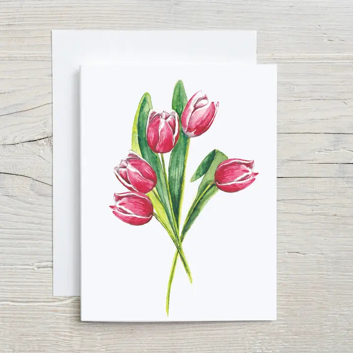 Tulips Greeting Card