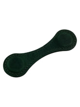 Leather Magnetic Bookmark - Green