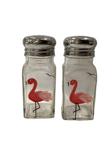 Salt & Pepper Shakers Set - Flamingo