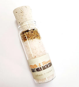 Goat Milk Bath Soak Vial - Milk & Honey