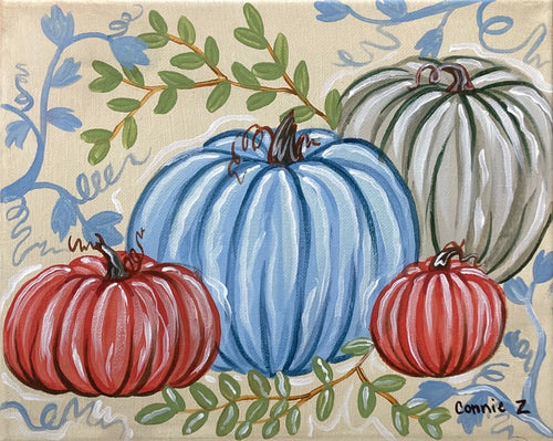 Pumpkins & Fall Vines