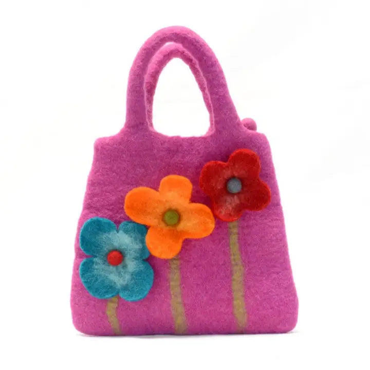 Three Flowers Handbag