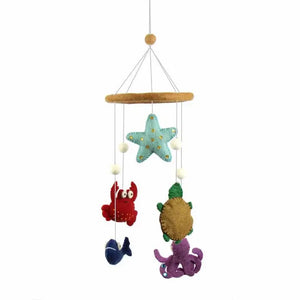 Deep Sea Creatures Felt Nursery Mobile