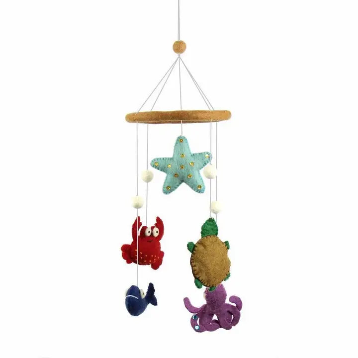 Deep Sea Creatures Felt Nursery Mobile