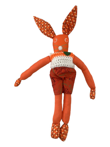 Handcrafted Orange Bunnykat - Carrot Top