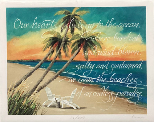 Our Hearts Belong to the Ocean Print - 8