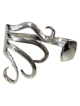 Silverware Bracelet - Curly Fork