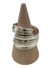 Silver Plate Spiral Rings