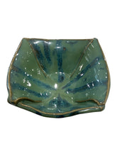 Square Green/Gold Bowl