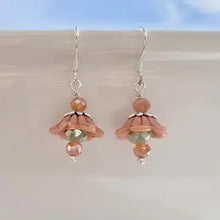 Glass Flower Earrings
