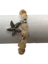 Beaded Bracelet - Starfish Charm (Large)