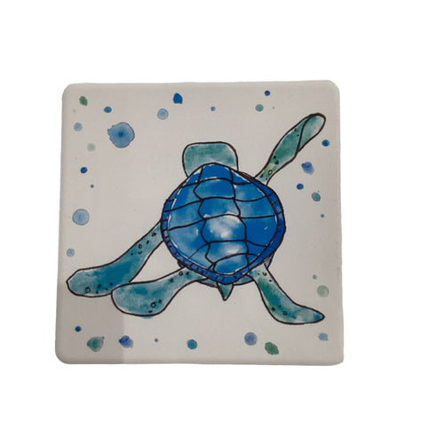 Water Absorbent Stone Coaster - Sea Turtle 1