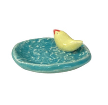 Tiny Dish with Bird - Multiple Colors