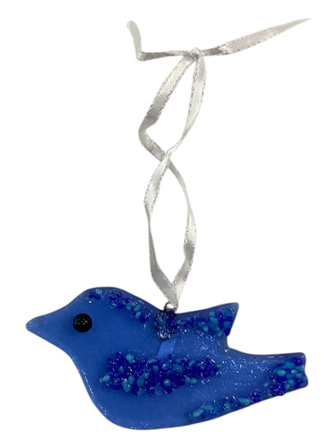 Christmas Ornament - Blue Bird - Large