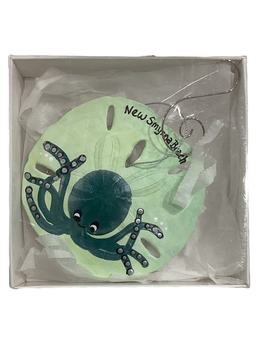 Sand Dollar Ornament - Octopus