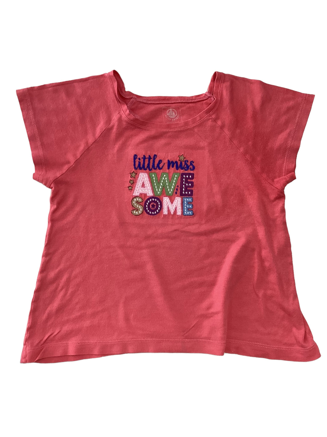 3T T-Shirt - Little Miss Awesome