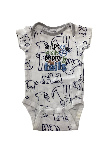 6-9M Onesie - Snips & Snails Puppy Dog Tails