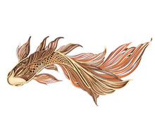 7 Layer Koi Fish - Medium