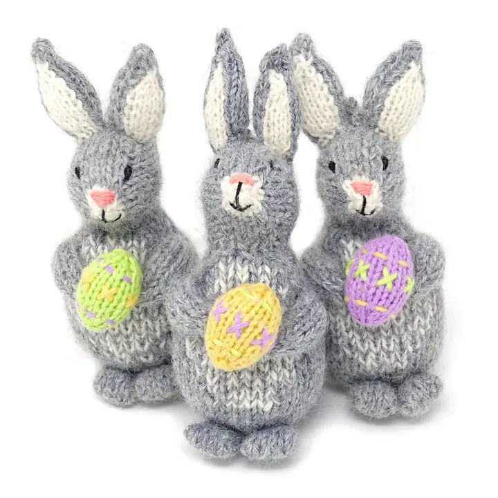 Bunny with Egg Ornament