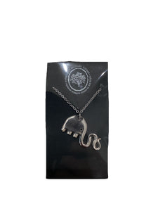 Silverplate Elephant Necklaces