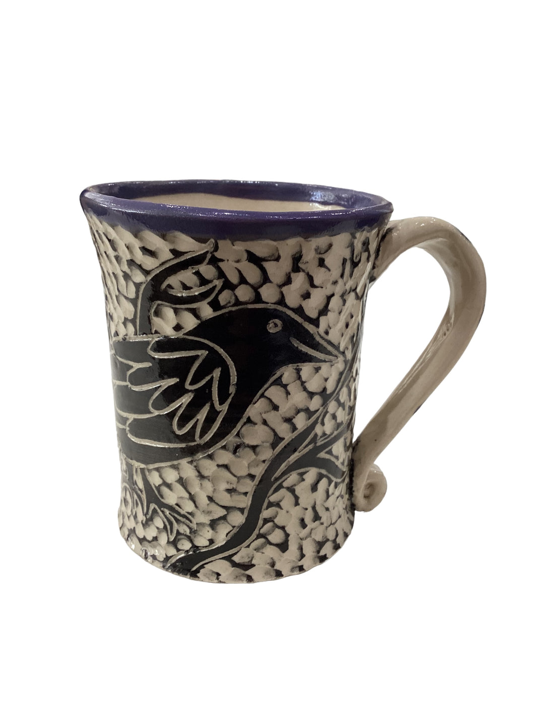 Purple Crow Mug