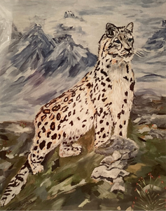 Snow Leopard - Note Card Set