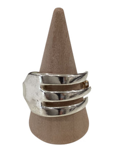 Silver Plate Fork Rings