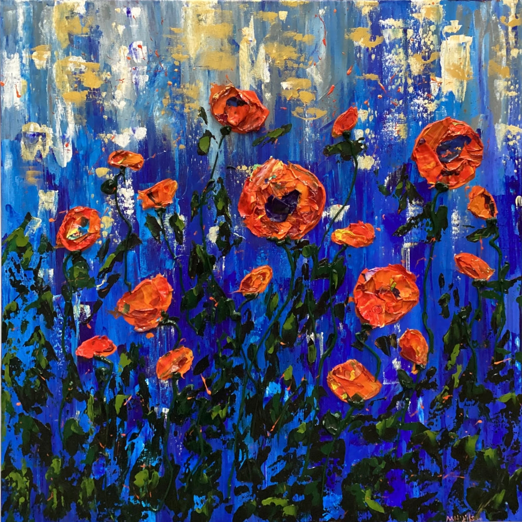 Midnight Poppies