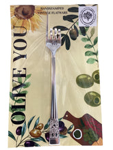 "Olive You" Serving Fork