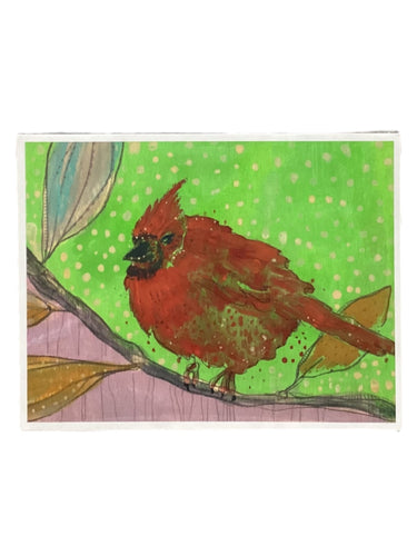 Cardinal Spring Morning - Print - 8