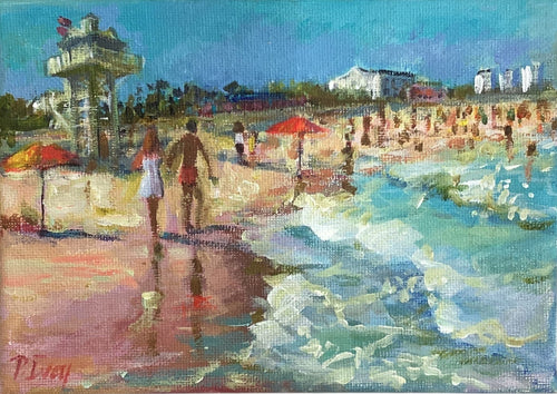Beach with Easel