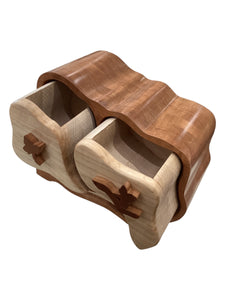 Small Ivy Jewelry Box with Drawers