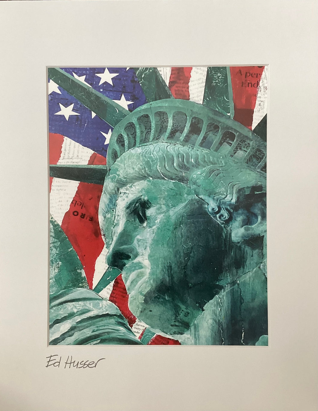 Lady in the Harbor - Print