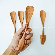 Fish-Shaped Handle Wooden Scoop