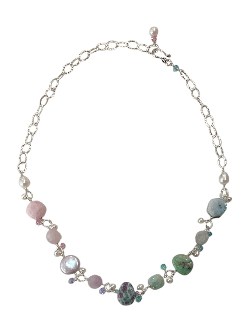 Pastel Gemstones Necklace