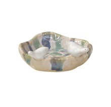Bird Trinket Dish - Multicolored with 2 Birds