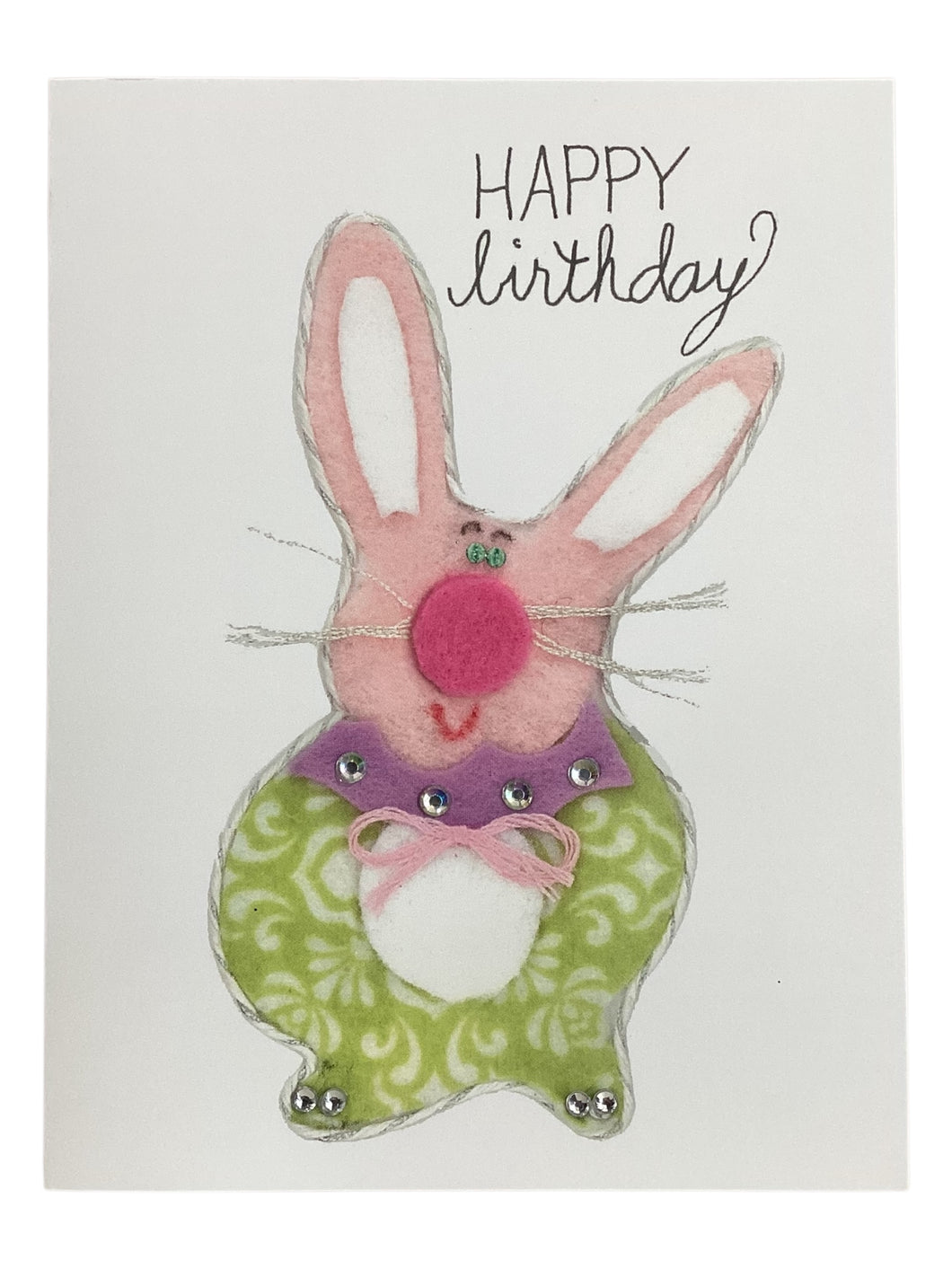 Birthday Card - Bunny