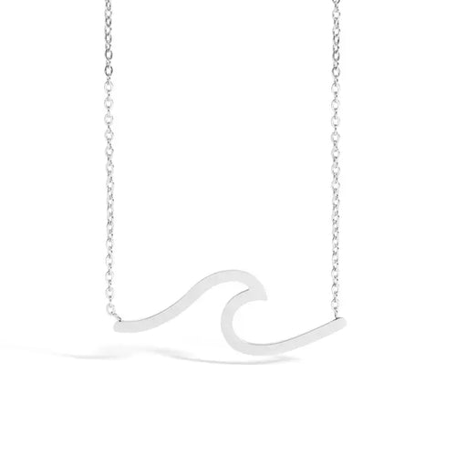 Wave Stainless Steel Necklace