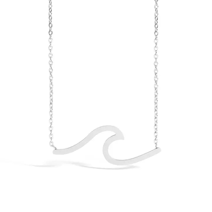 Wave Stainless Steel Necklace