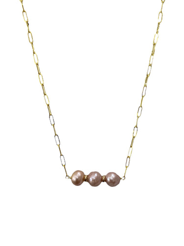 Pearl Bar Necklace