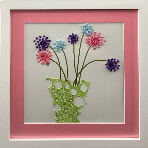 Pink/Green Floral