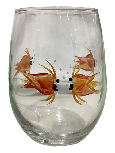 Stemless Wine Glass - Fish