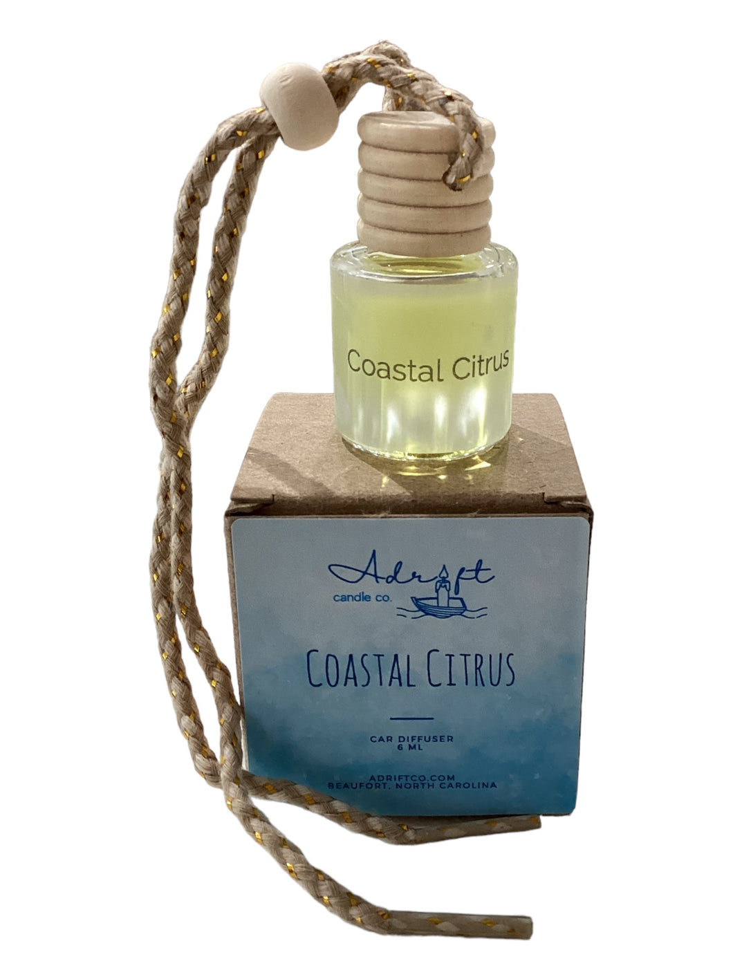 Car Diffuser/Car Air Freshener - Coastal Citrus