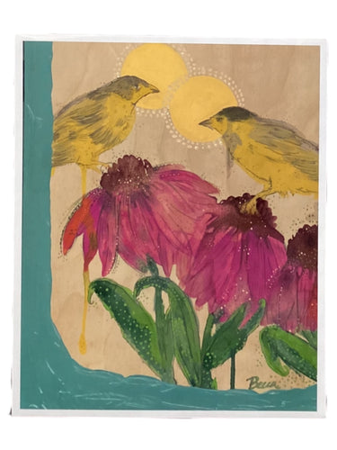 Gold Moon Warbler Whispers - Print - 8