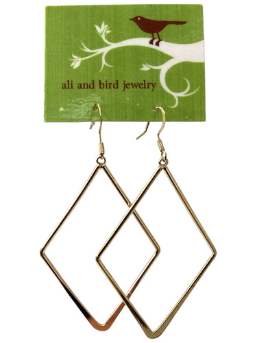 Diamond Earrings - Gold