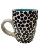 Small Polka Dot Mug - Black & White