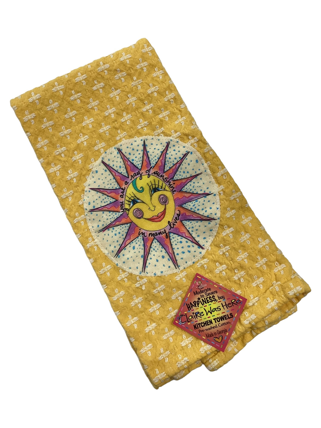 #24 Tea Towel - Ray of Sun