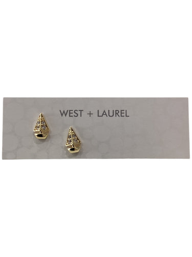 Studs Earrings - Sailboats